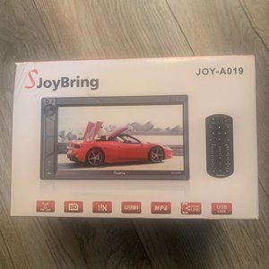 NWT SJOYBRING 7” HD Touchscreen Double Din Car Stereo TOUCHSCREEN